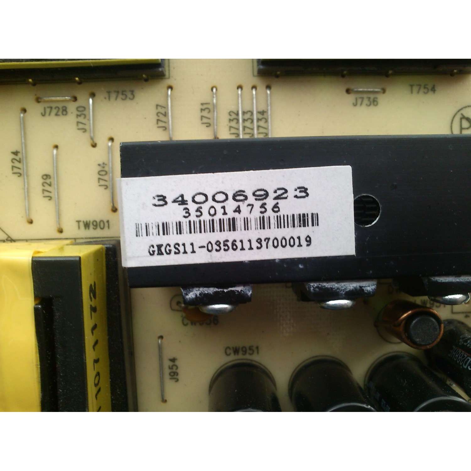 FUENTE / BACKLIGHT / TOSHIBA 34006923 / KIP+L072U04C2-01-01 / 35014756 / MODELO LC3246WDA - Imagen 3